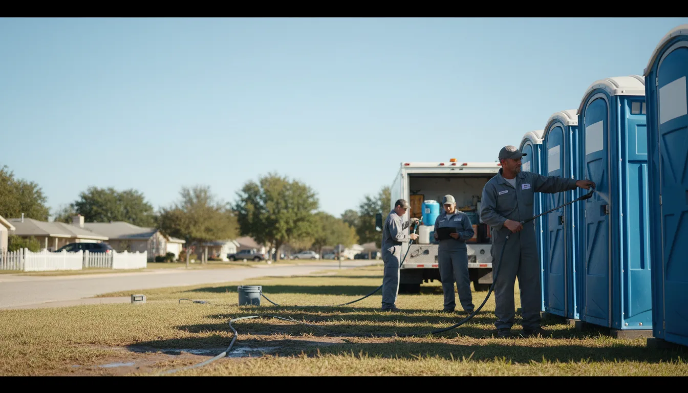 Long-Term Portable Toilet Rental in Lake City, SC near me
